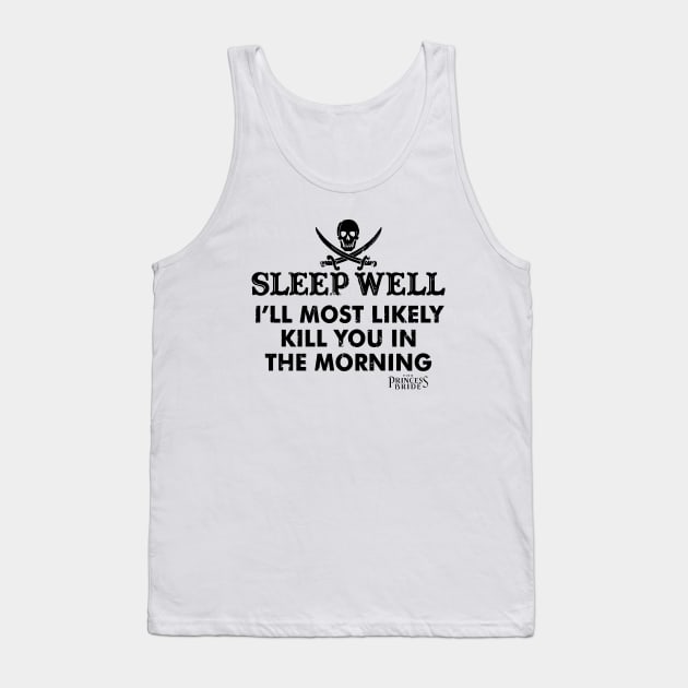 SLEEP WELL Tank Top by Bone Perez